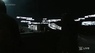 WWE FULL THE RETRIBUTION ENTRANCE RAW September 21 2020 [upl. by Michelsen]