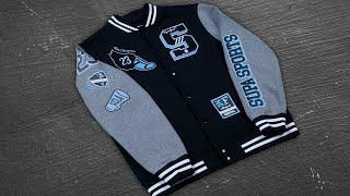 Varsity Letterman Jacket Made with Supacolor 🏈🏀⚾ [upl. by Kaylil]