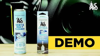 How To Use AC Pro Vent amp Duct Cleaner [upl. by Lanni]