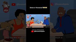 E make sense abi e no make sense🤣 cartoon houseofajebo tegwolo schoolfees animation [upl. by Lenssen]