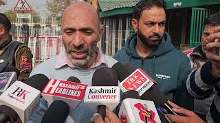 MLA Langate Khursheed Ahmad Sheikh Talks to mediatopfans Kashmir Headlines News [upl. by Nuawtna294]