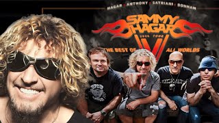 Sammy Hagar on Van Halen reunion tour “I foresee it happening” and its happening now [upl. by Elaval]