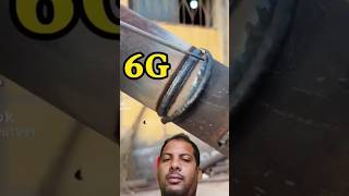 6G position Arc welding test shorts youtube vlog [upl. by Damour148]