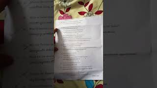 Sociological foundation of education B Ed November 2024 question paper [upl. by Klehm]