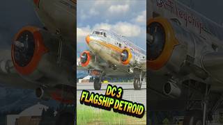 The Iconic Flagship  American Douglas DC3 shorts aviation american [upl. by Adrahc]