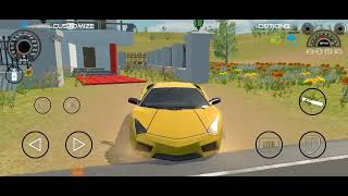 Lambo car 🚗 and Swaraj tractor 🚜 gaming video [upl. by Sucramed]