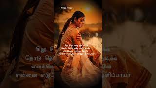 Girls love feeling whatsapp status Thee illai pugai illai song  Tamil lyrics shorts sadstatus [upl. by Jehu779]