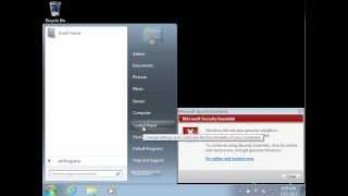 uninstall microsoft security essentials in windows 7 [upl. by Keavy]