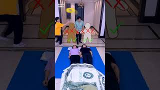 Double Blanket Challenge So Fun Quickly Ask Family And Friends To Play Funnyfamily Partygames [upl. by Chesnut]