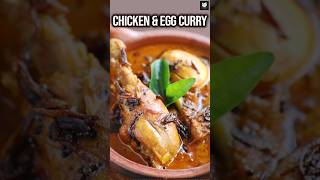 Chicken amp Egg Curry Recipe  How To Make Egg Chicken Curry  Spicy Chicken Curry recipe shorts [upl. by Lindberg]