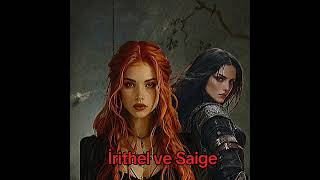 İrithel ve Saige 🔥 Wattpad booktok varislerinoyunu Westeriaserisi adorayağmur [upl. by Idolla]