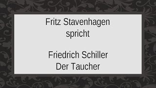 Friedrich Schiller „Der Taucher“ [upl. by Orelu75]