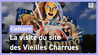 Vieilles Charrues 2023  On vous fait visiter le site du festival [upl. by Wirth]