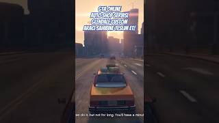 shorts  GTA Online  Glendale Custom ARACI SAHİBİNE TESLİM ET Auto Shop Service [upl. by Taro]