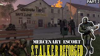 STALKER REFORGED  MERCENARY ESCORT  INSANE RP  ARMA REFORGER [upl. by Ahsitak]