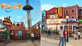 NEW Themed Area Coming To THORPE PARK In 2024  Big Easy Boulevard [upl. by Palestine]