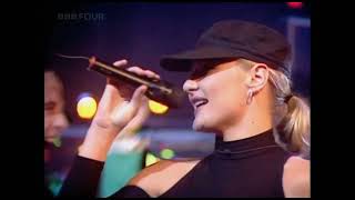 Whigfield  Saturday Night Studio TOTP [upl. by Ebbarta]