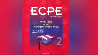 ECPE test 4 listening part [upl. by Ryun194]