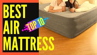 Top 10 Best Air Mattresses for Long Term Use Everyday Use Camping [upl. by Moitoso]