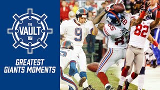 Believe It amp It Will Happen The GREATEST Moments in New York Giants History [upl. by Llehsim]