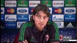 Ac Milan  Montolivo Con il Psv abbiamo voglia di rivalsa with subtitles [upl. by Heather]