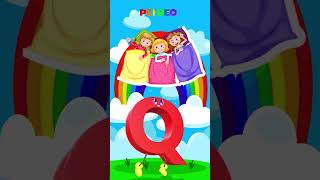 Learn Letter Q With Dancing Q  Alphabet Song  Pepreo learningpoem funforkids alphabetephonics [upl. by Llehsal784]