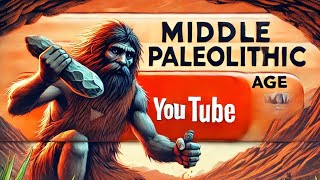 Middle Paleolithic Age animated  indianhistory  upsc [upl. by Neelik686]