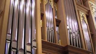 Steve Ketterer performs on his music halls von Beckerath pipe organ [upl. by Griseldis]