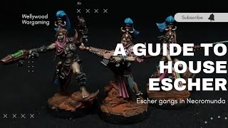 Necromunda  A Guide To House Escher [upl. by Carlin74]