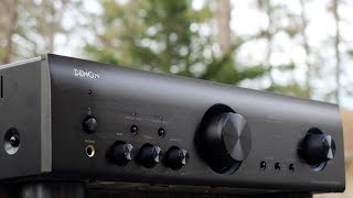 Review The Denon PMA800NE Integrated Amplifier [upl. by Irahcaz]