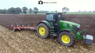 John deere 6250r  Labour de nuit [upl. by Cordier]