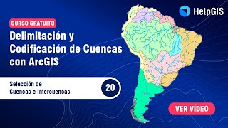 Definición de CUENCAS E INTERCUENCAS en ArcGIS 20 [upl. by Amsaj]