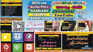 1507g New Software 2024 HEVC 265 With NASHARE amp GPRS Option 1506 1506g gprs nashare ecast [upl. by Cooke386]