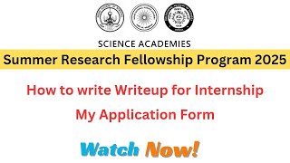 Writeup for Internships  IAS SRFP Writeup  Internship 2025 [upl. by Seebeck]