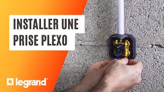 Comment installer une prise de courant Plexo™ étanche avec terre [upl. by Harvey650]