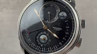 Parmigiani Fleurier Toric Hemispheres Retrograde PFC4930001400XA1442 [upl. by Ainet]