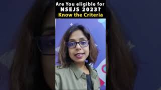 Are you Eligible for NSEJS 2023 Know the Criteria  Nidhi Maam  VOS [upl. by Roswald]