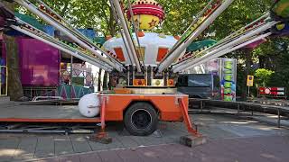 Opbouw Kermis  Aufbau Kirmes  Kermis Cuijk 2023 [upl. by Bellis]