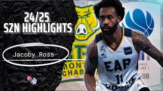 Jacoby Ross Highlights 202425  France NM1  BC Angers [upl. by Helve406]