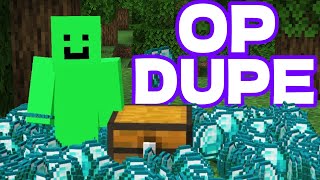 OP Duplication Glitch Minecraft Java 121  Multiplayer Servers Tutorial [upl. by Alby795]