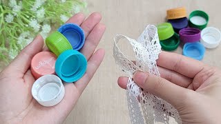 I do this and Sell it quickly  Super Recycling Idea with Plastic bottle cap  DIY [upl. by Urba214]