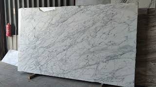 Statuarietto Marble Slabs Honed  Imperial Stone Group [upl. by Hoffert714]