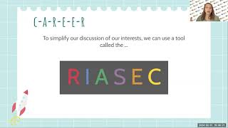 Career Coaching Session 1  Introduction to RIASEC [upl. by Eudora]