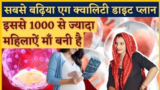 Improve Eggs Quality For Conceive Pregnancy  Hindi 2024 [upl. by Trinatte]