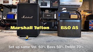 Marshall Tufton vs BampO Beosound A5 [upl. by Aisats]