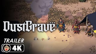 Dustgrave  Official Game Trailer 2024 4K UHD [upl. by Arraet]