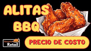 Cómo Calcular el PRECIO DE COSTO de una ALITAS BBQ ♨️ Alitas Buffalo ♨️ Alitas de Pollo Picantes [upl. by Artenehs415]