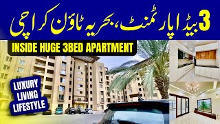 3Bed FlatApartment in Bahria Town Karachi  Apartments in Karachi [upl. by Afrika]