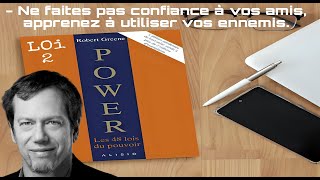 LES 48 LOIS DU POUVOIR  loi 2  livre audio  robert green [upl. by Eycats]