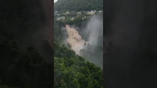 IPRESSIONANTE cascata véu de noiva no Rio grande do Sul após as fortes chuvas riograndedosul fy [upl. by Stubstad]